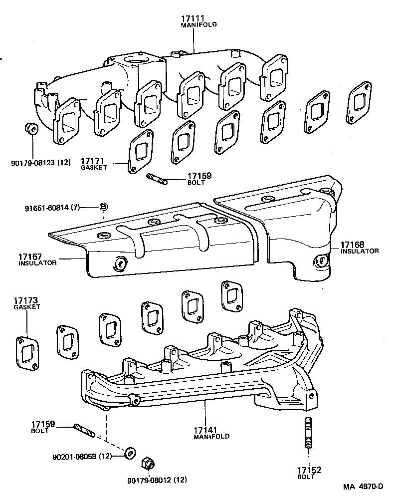  LAND CRUISER 60 |  MANIFOLD