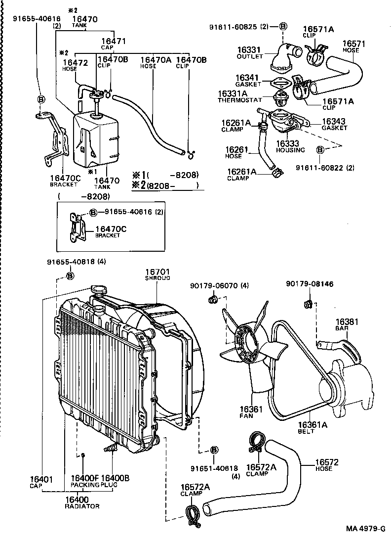  CRESSIDA |  RADIATOR WATER OUTLET