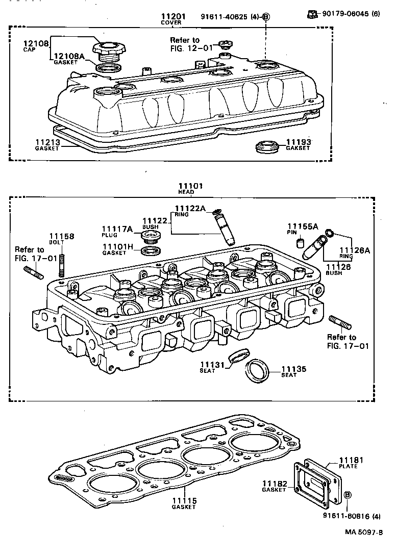  CRESSIDA |  CYLINDER HEAD