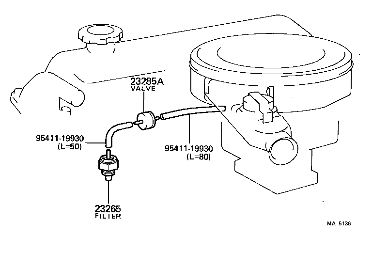  STARLET |  VACUUM PIPING