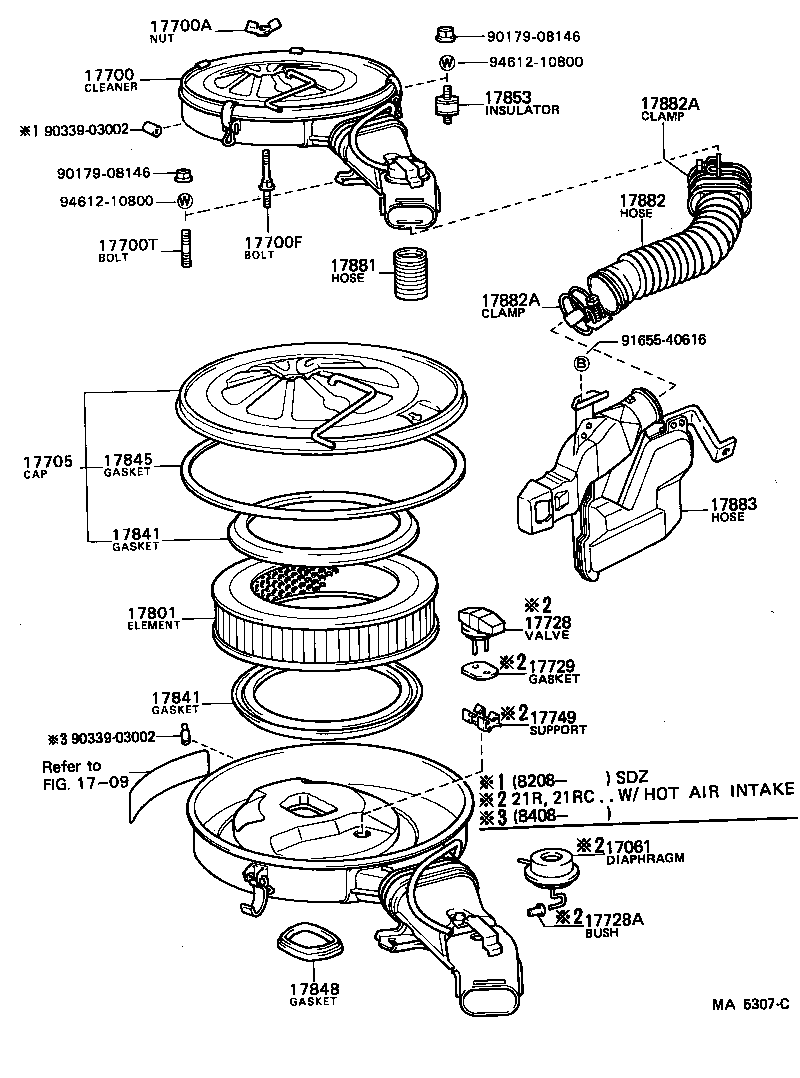  CELICA |  AIR CLEANER