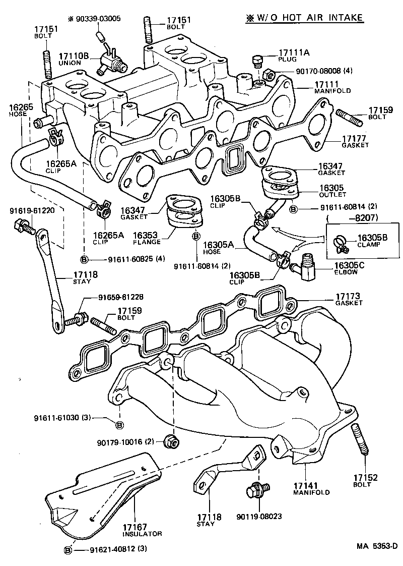  CELICA |  MANIFOLD