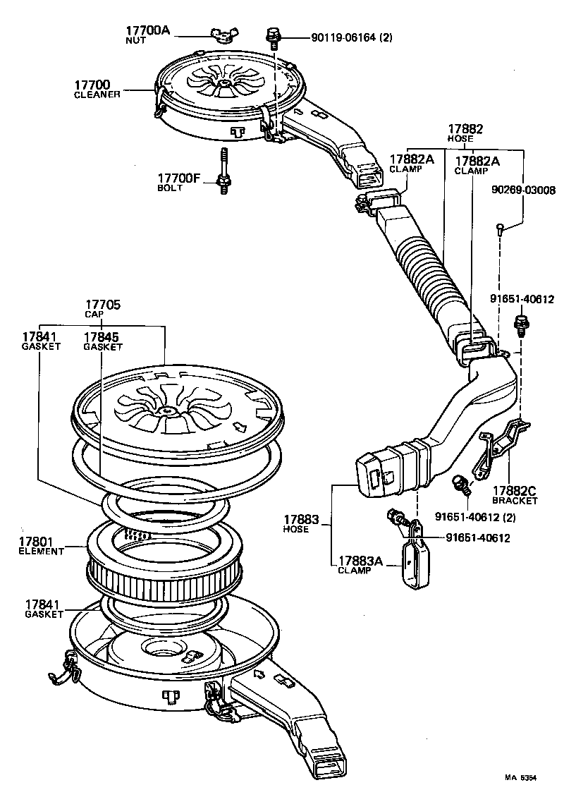  CELICA |  AIR CLEANER