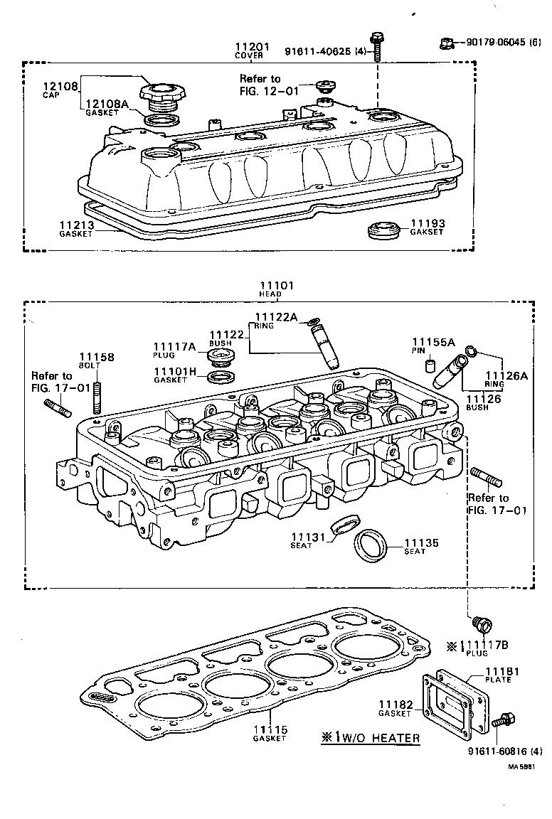  CORONA |  CYLINDER HEAD