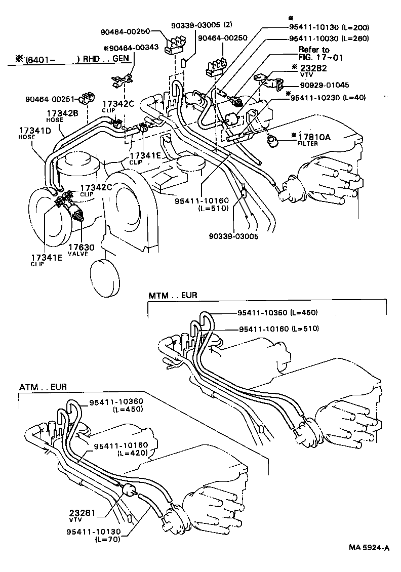  CRESSIDA |  VACUUM PIPING