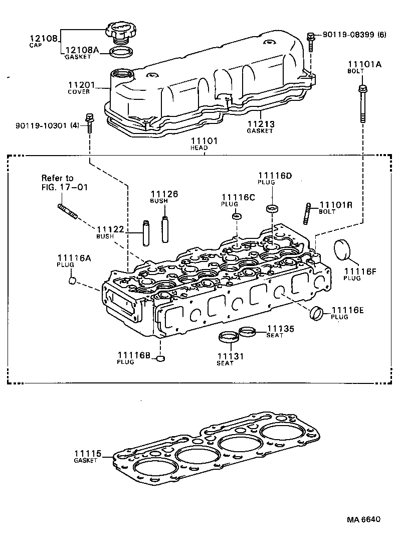  DYNA |  CYLINDER HEAD