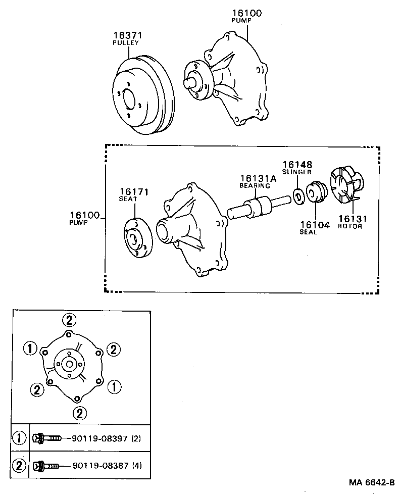  DYNA |  WATER PUMP