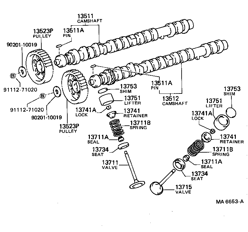  CELICA |  CAMSHAFT VALVE