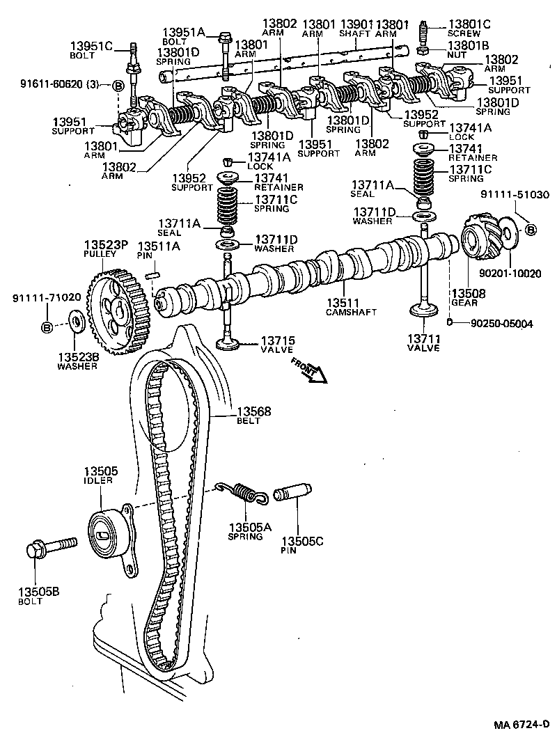  CELICA |  CAMSHAFT VALVE