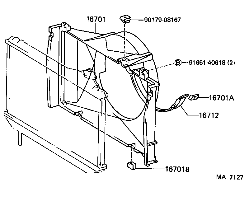  CROWN |  RADIATOR WATER OUTLET