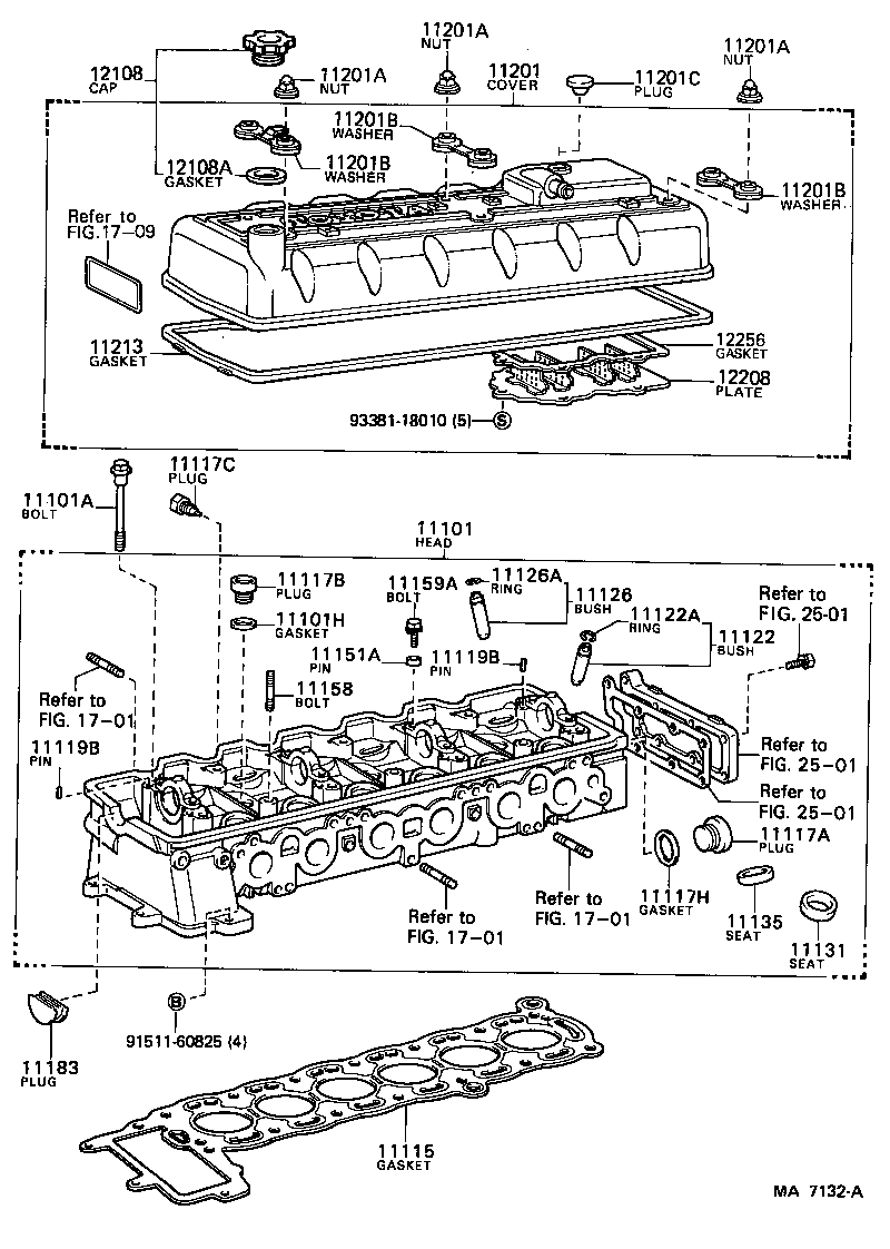  CROWN |  CYLINDER HEAD