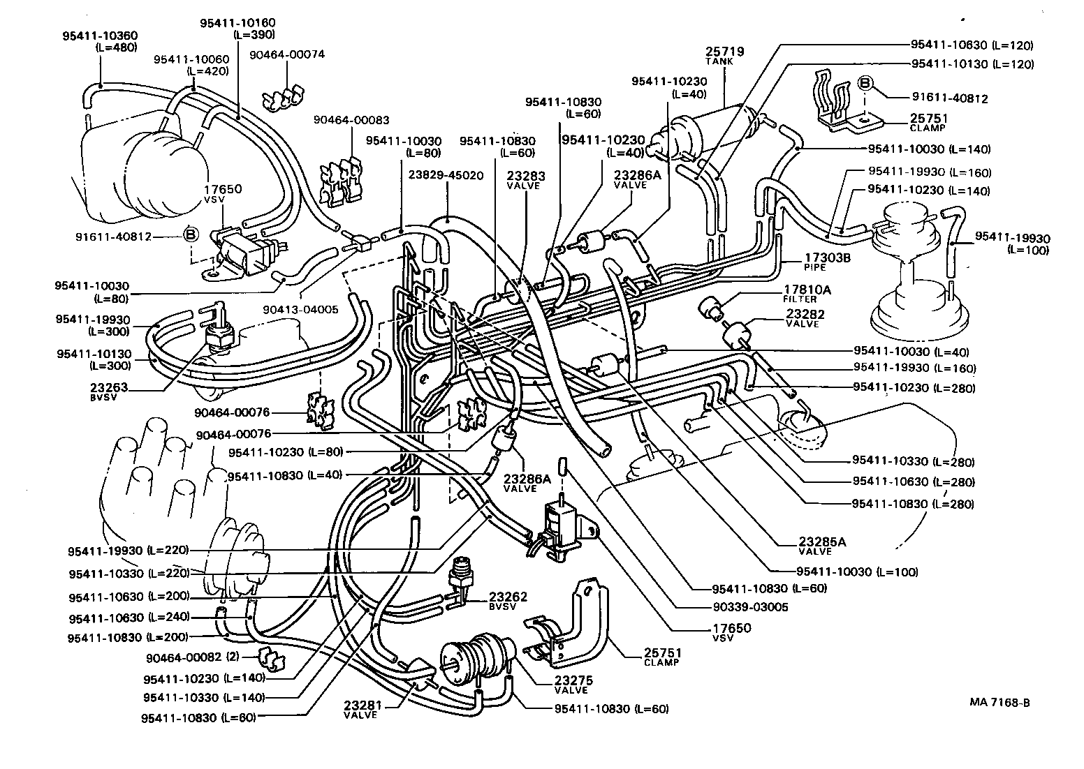  CRESSIDA |  VACUUM PIPING