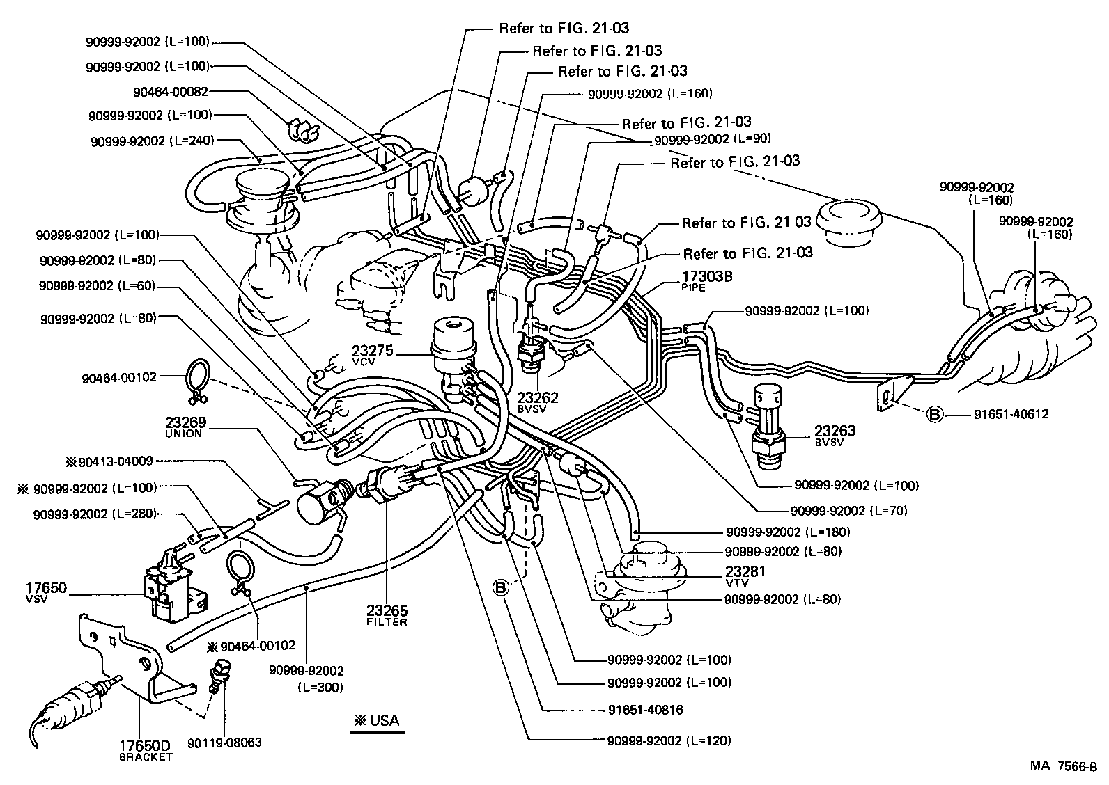 Genuine Toyota 17792-11172 Engine Vacuum Hose Information Plate Genuine Toyota 17792-11172 Engine Vacuum Hose Information Plate