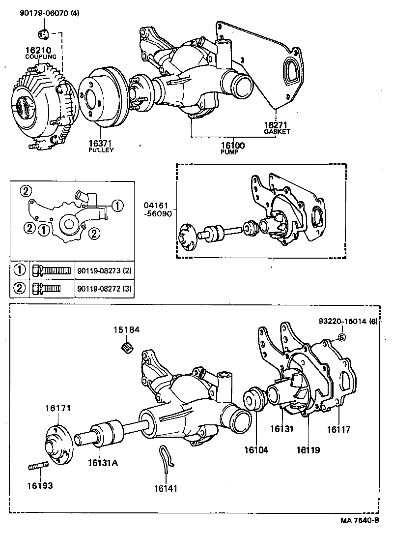  DYNA |  WATER PUMP