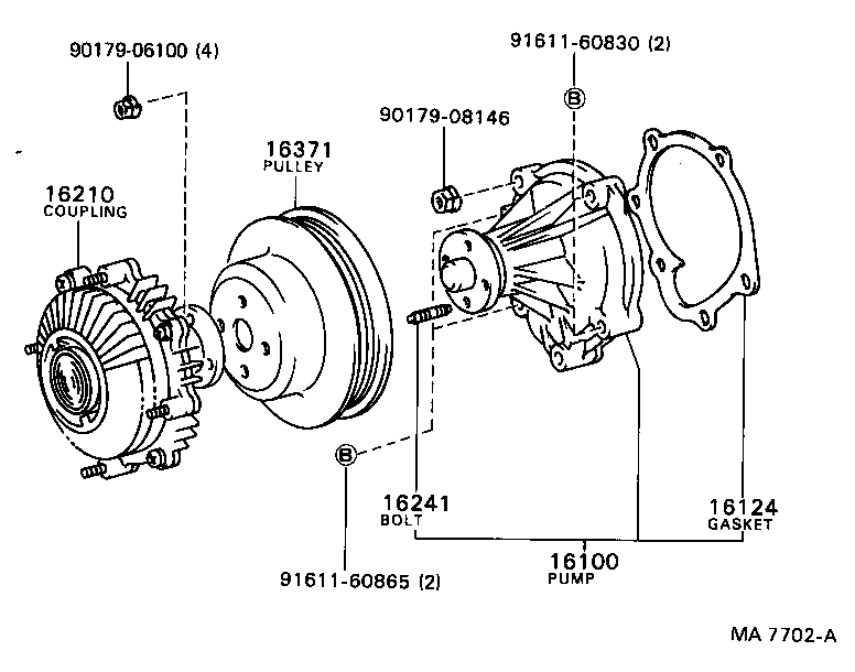  DYNA |  WATER PUMP