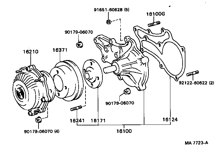  DYNA |  WATER PUMP