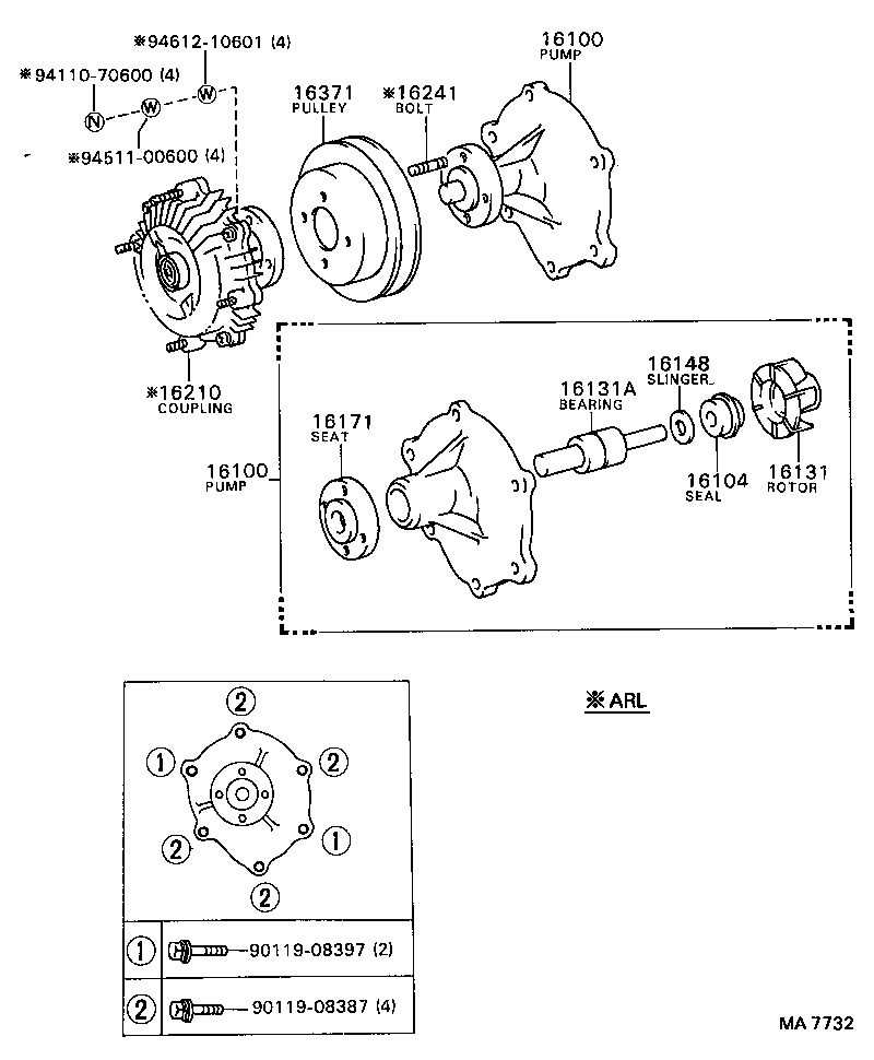  DYNA |  WATER PUMP