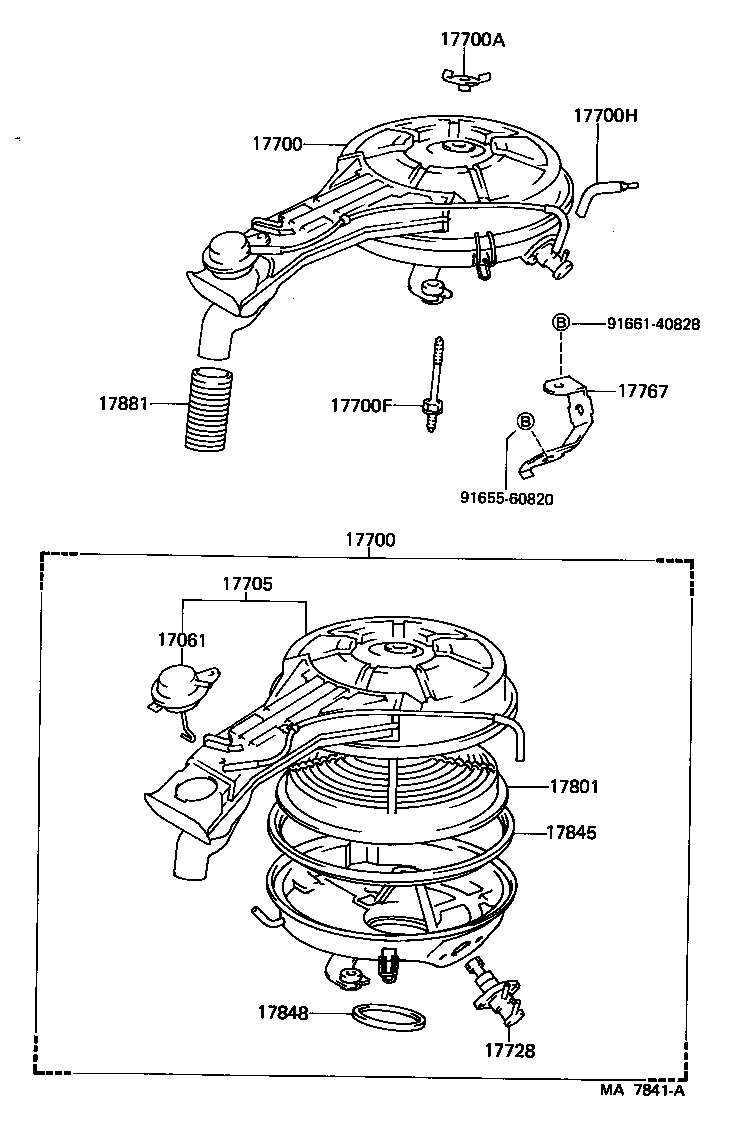  STARLET |  AIR CLEANER