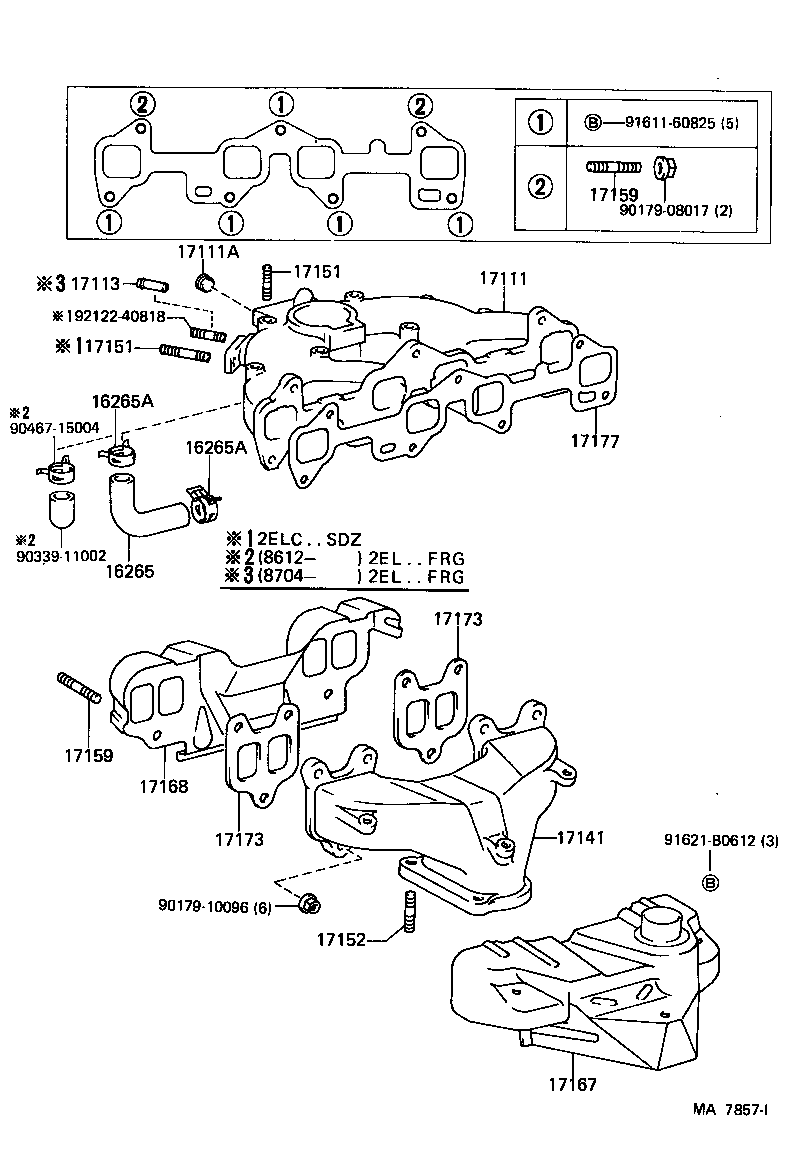  STARLET |  MANIFOLD