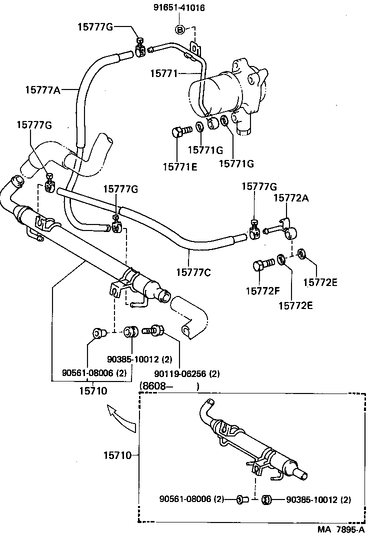  MR2 |  ENGINE OIL COOLER