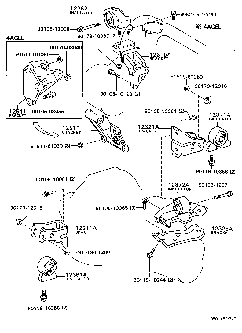  CELICA |  MOUNTING