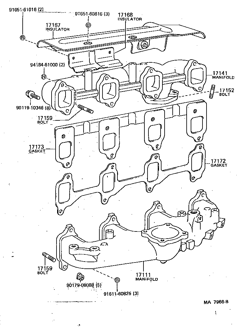  LAND CRUISER 70 |  MANIFOLD