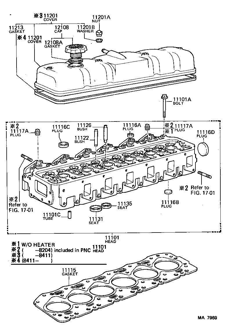  LAND CRUISER 60 |  CYLINDER HEAD