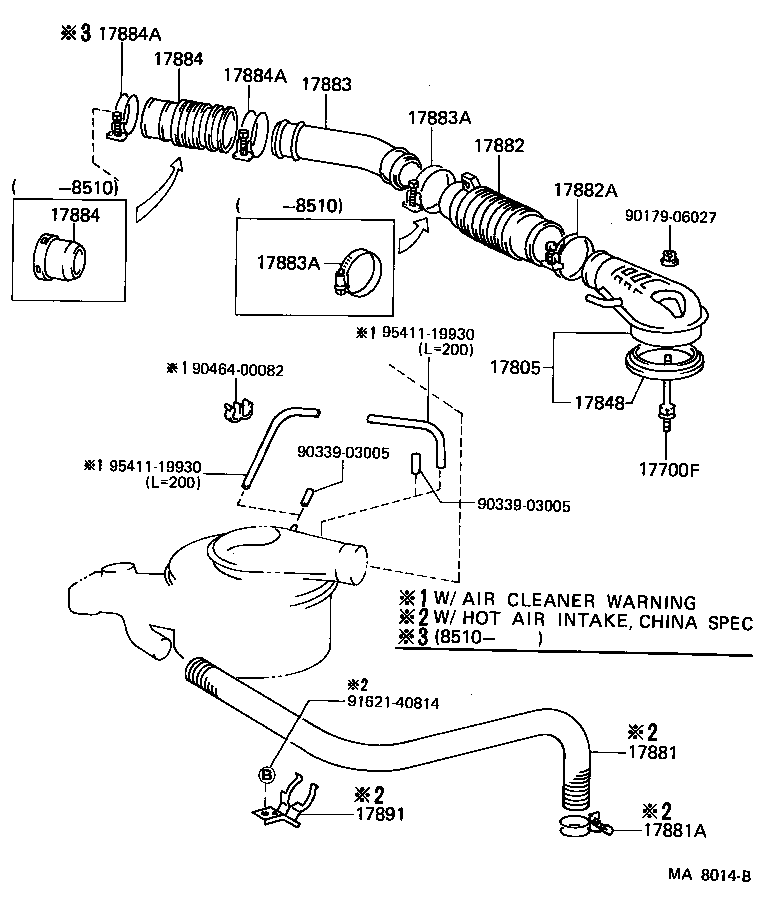  LAND CRUISER 60 |  AIR CLEANER