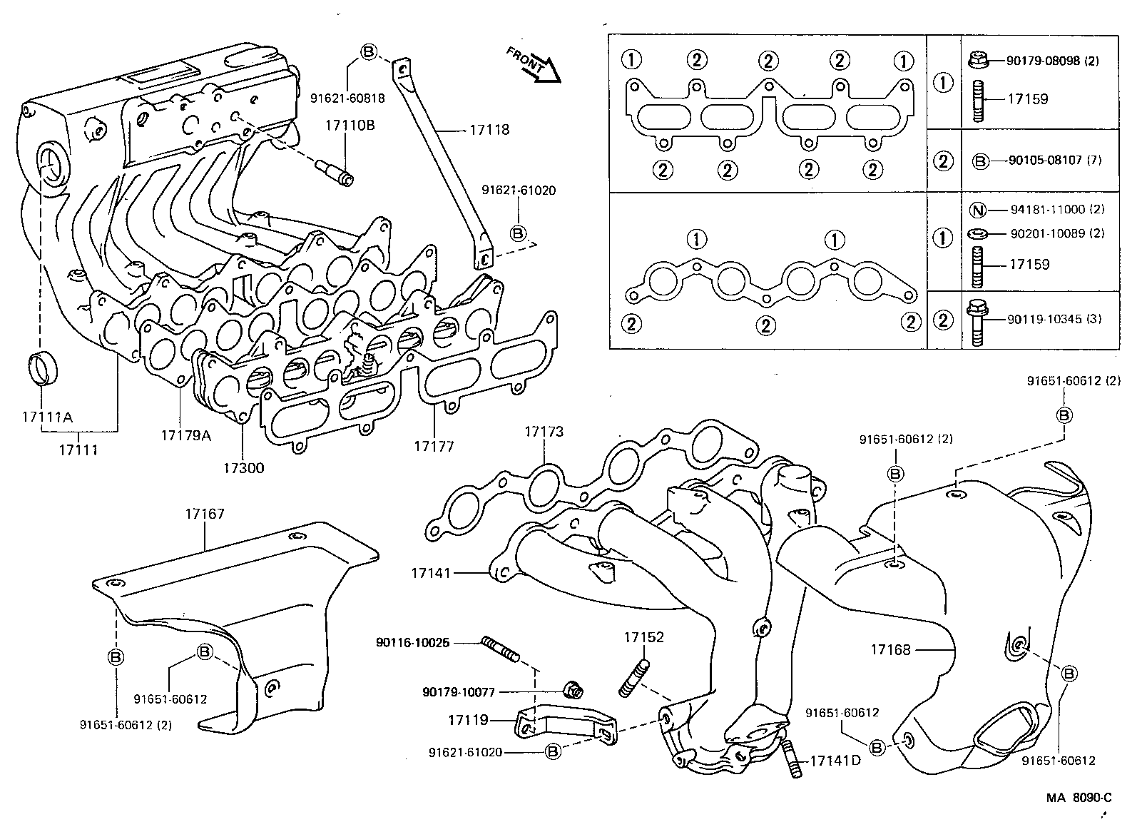  MR2 |  MANIFOLD