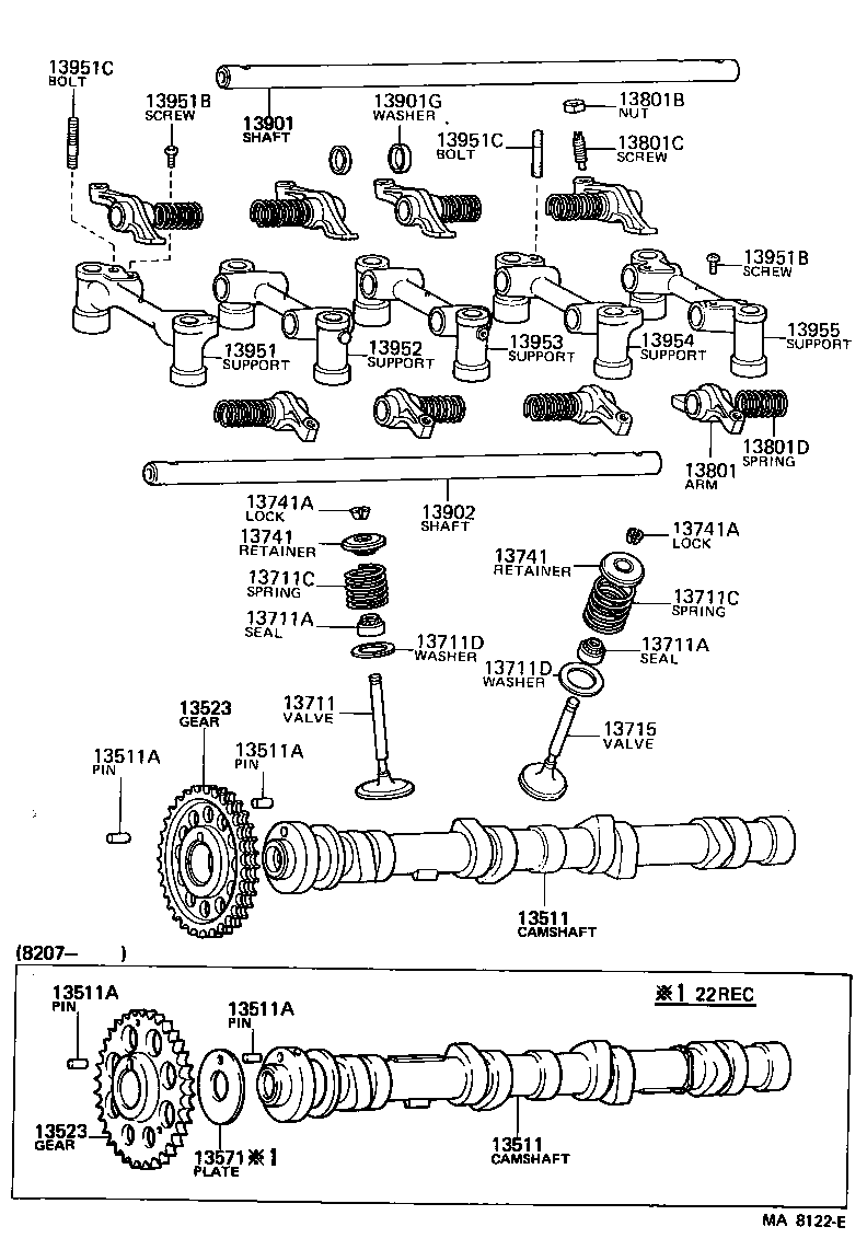  CELICA |  CAMSHAFT VALVE