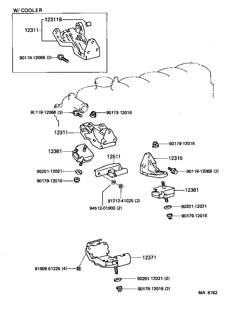  LAND CRUISER 40 |  MOUNTING