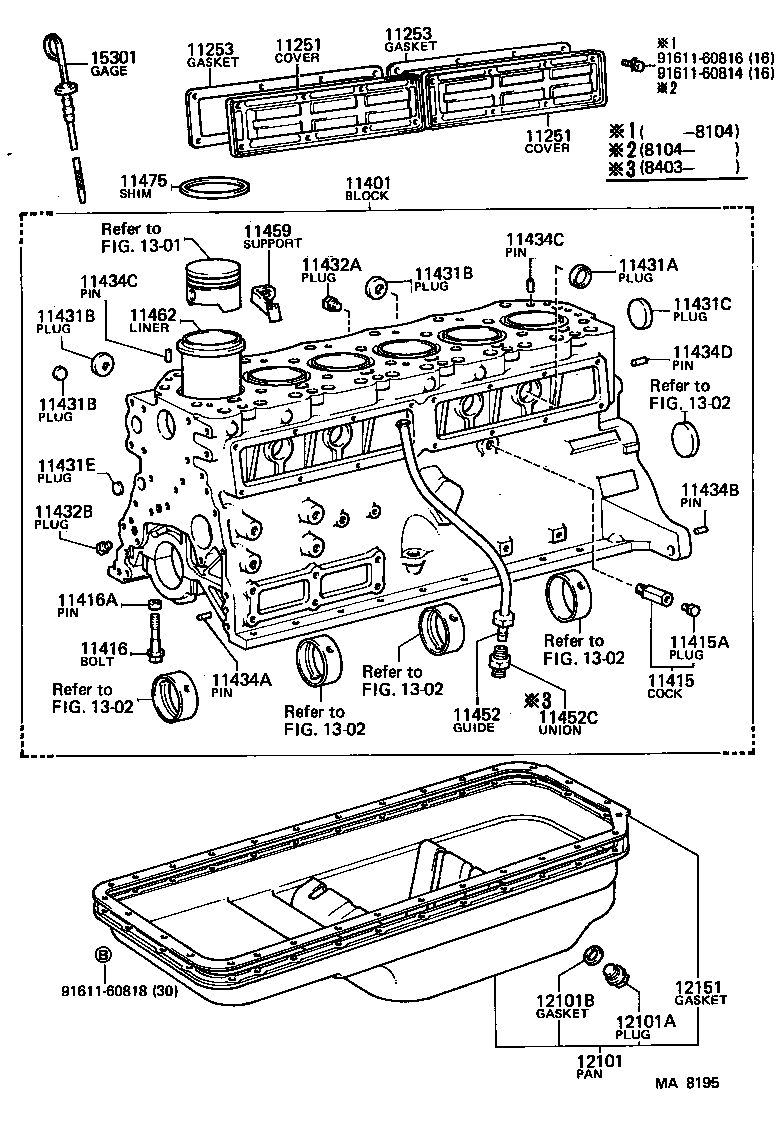  LAND CRUISER 40 |  CYLINDER BLOCK