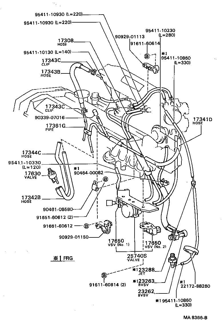  CELICA |  VACUUM PIPING