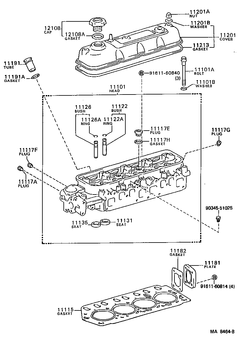  DYNA 100 |  CYLINDER HEAD