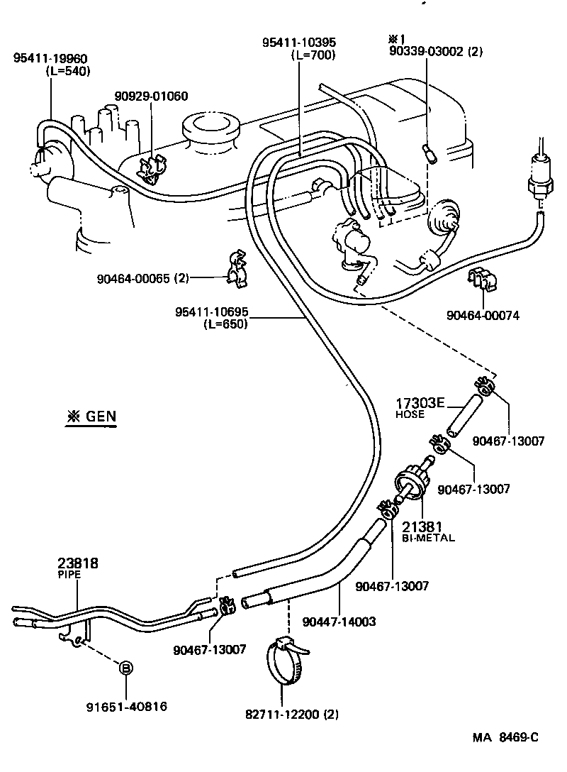  DYNA 100 |  VACUUM PIPING