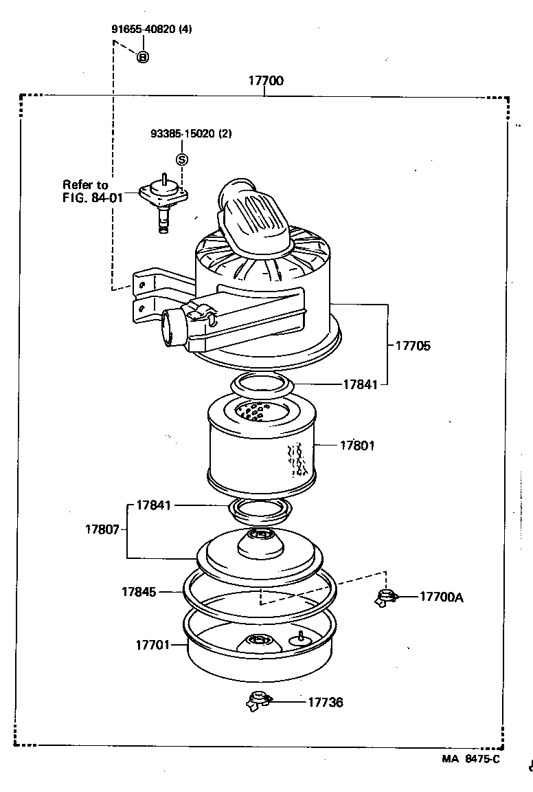  DYNA 100 |  AIR CLEANER