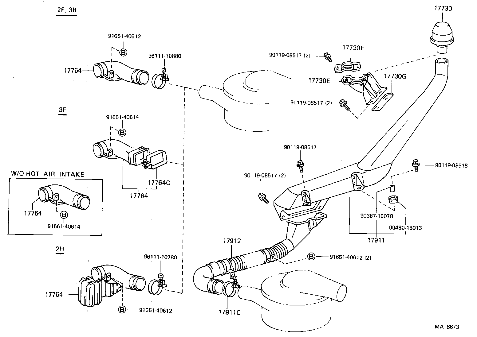  LAND CRUISER 60 |  AIR CLEANER