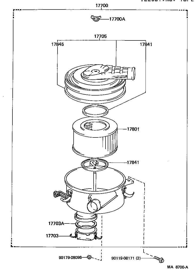  LAND CRUISER 70 |  AIR CLEANER