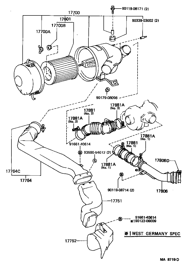  LAND CRUISER 70 |  AIR CLEANER