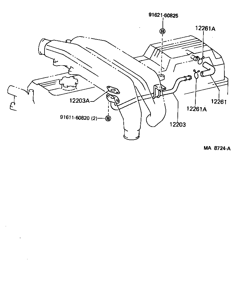  LAND CRUISER 60 62 |  VENTILATION HOSE