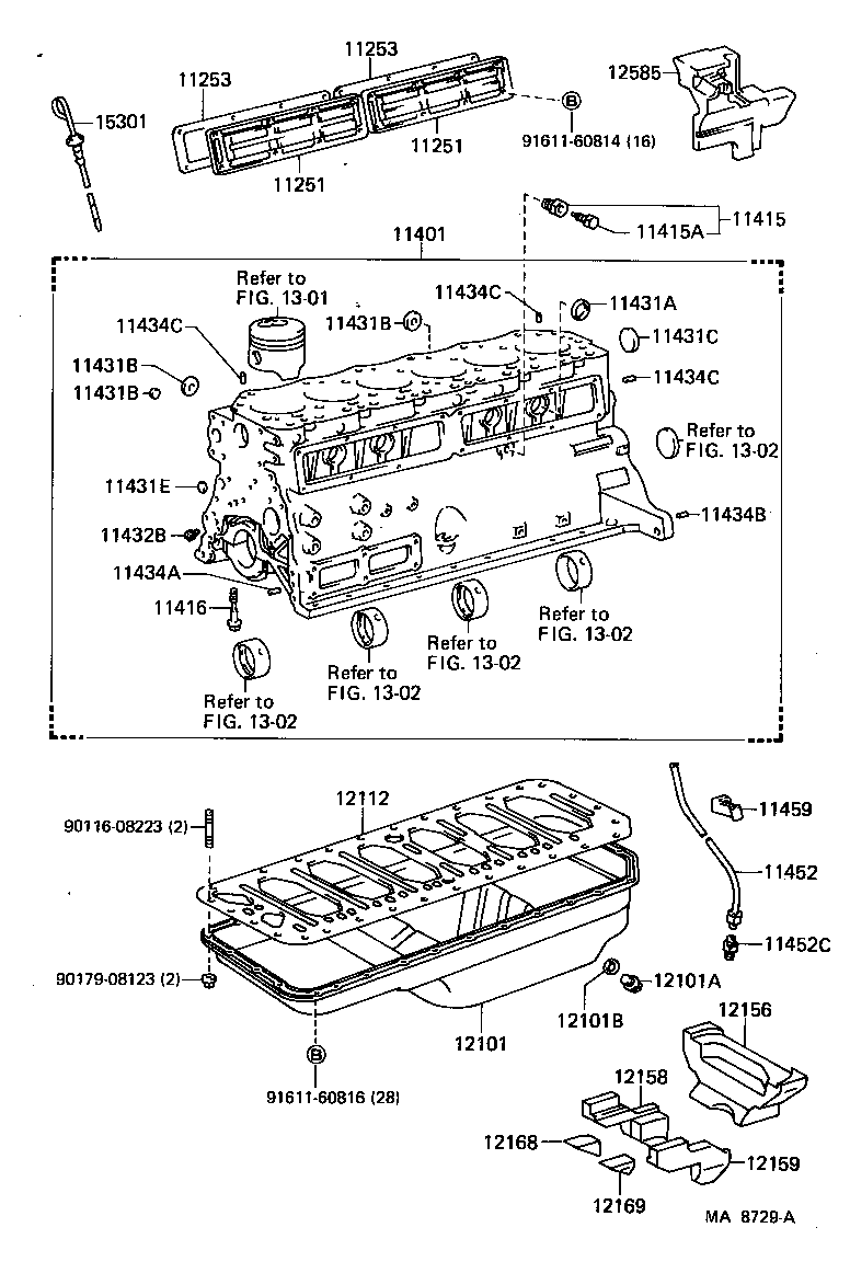  LAND CRUISER 60 |  CYLINDER BLOCK