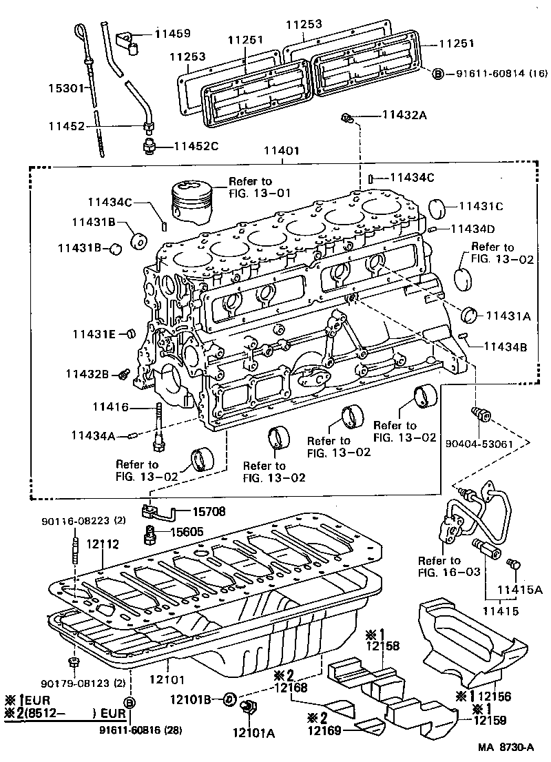  LAND CRUISER 60 |  CYLINDER BLOCK