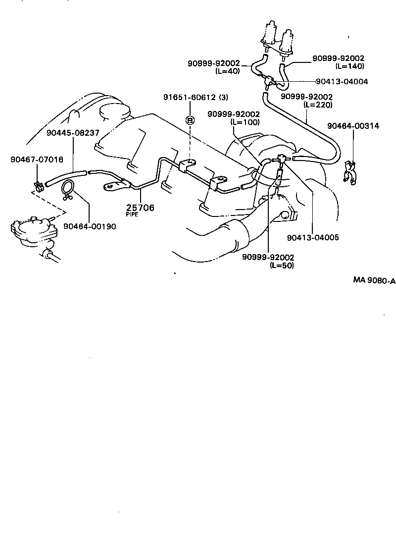  CAMRY |  VACUUM PIPING