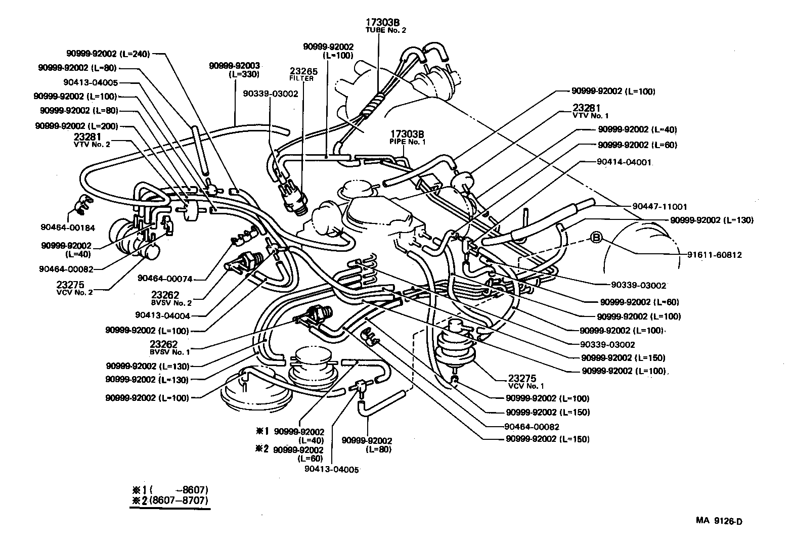  STARLET |  VACUUM PIPING