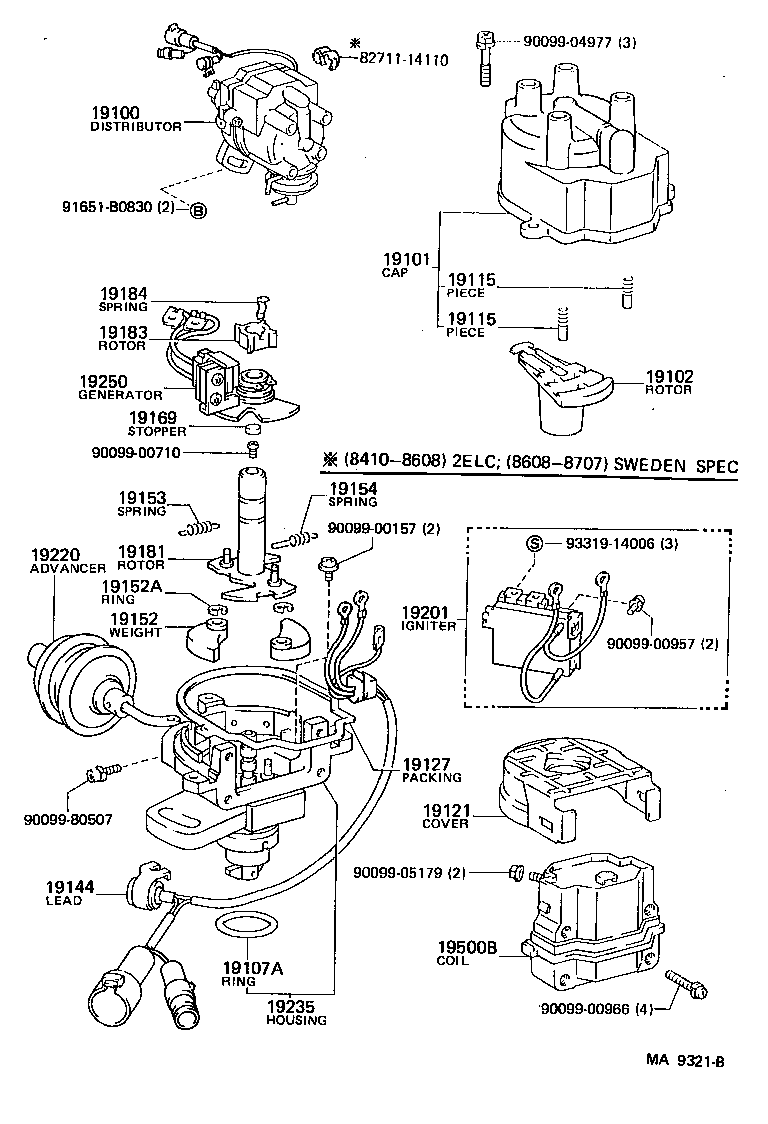  STARLET |  DISTRIBUTOR