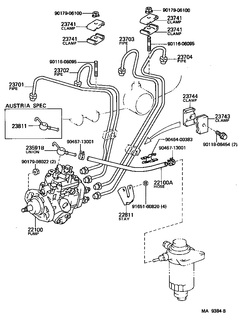  HIACE VAN COMUTER |  INJECTION PUMP ASSEMBLY