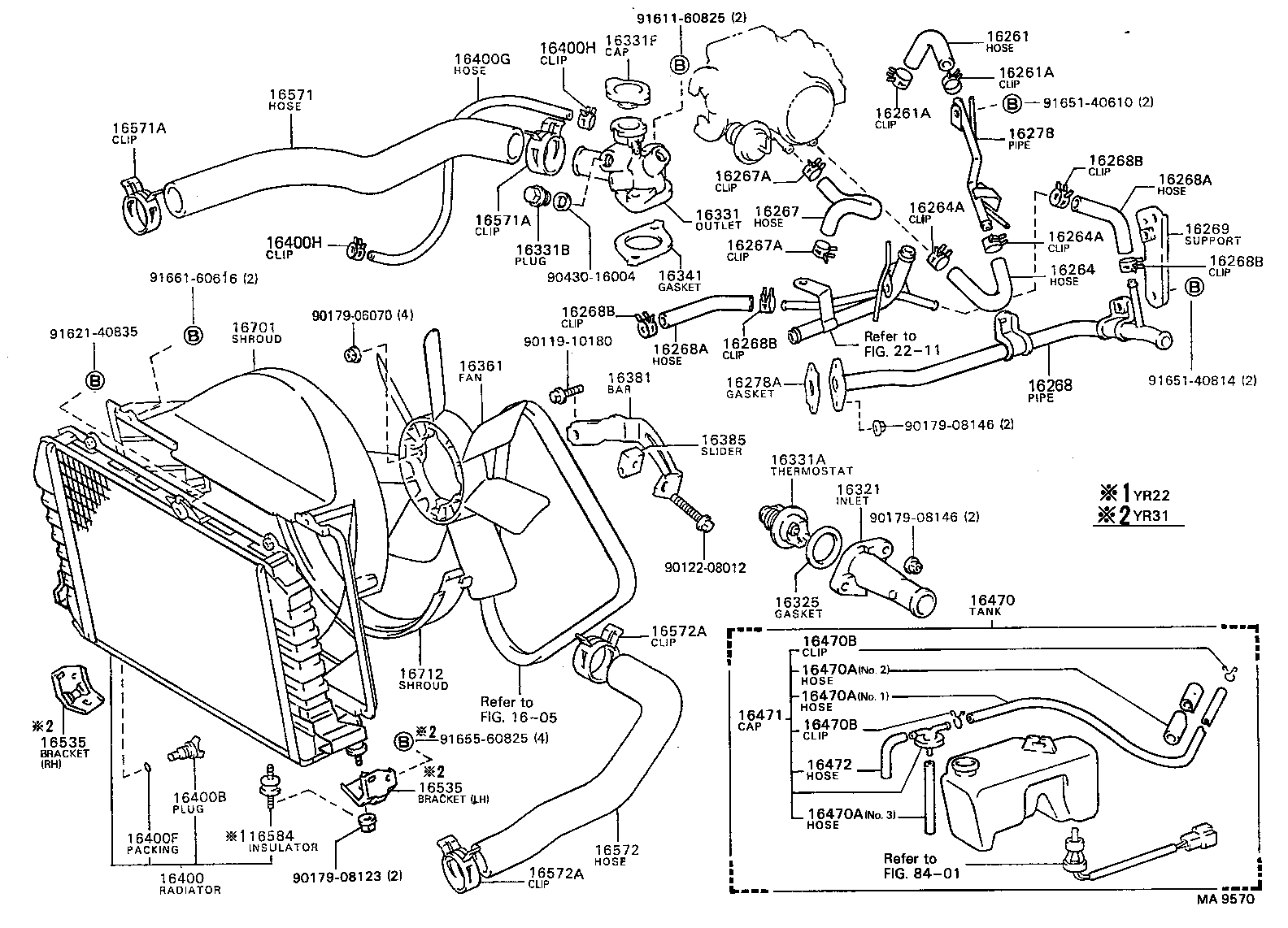  MODEL F |  RADIATOR WATER OUTLET