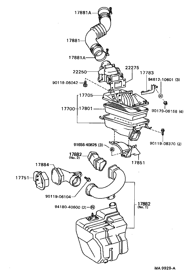  CELICA |  AIR CLEANER