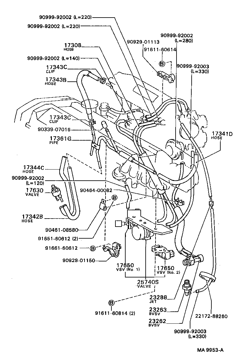  CELICA |  VACUUM PIPING