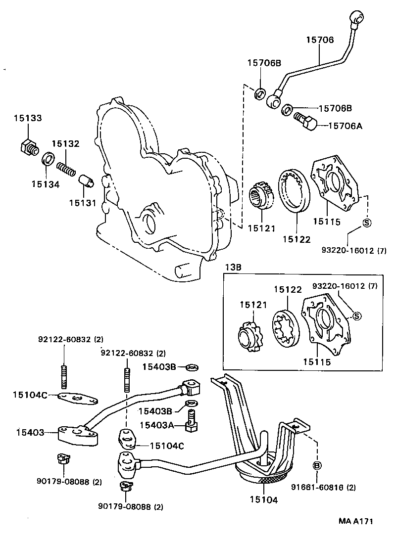  DYNA |  ENGINE OIL PUMP